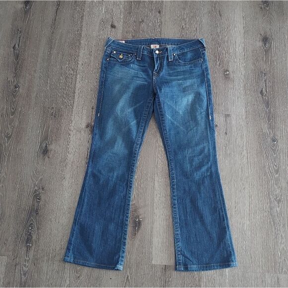 True Religion | Swarovski Crystal Becky Bootcut Jeans 31 - Picture 1 of 12